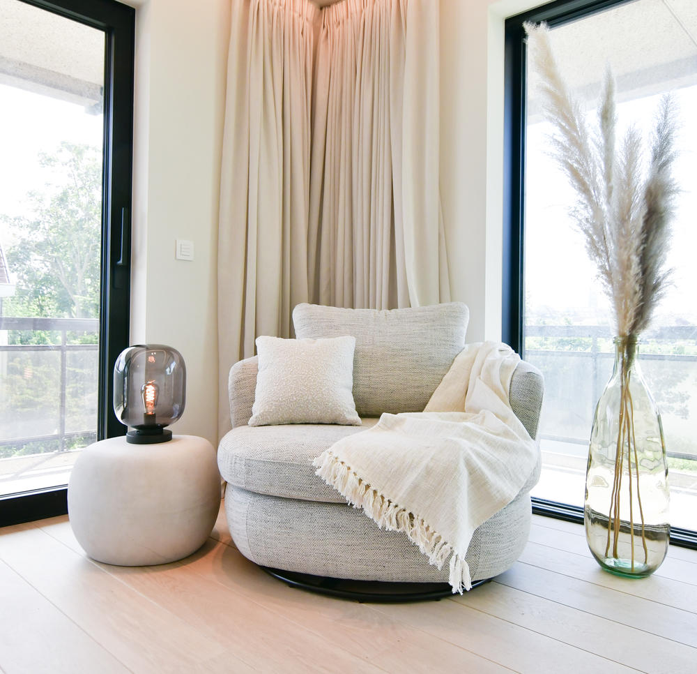 Fauteuil, cosy, Flores Swivel